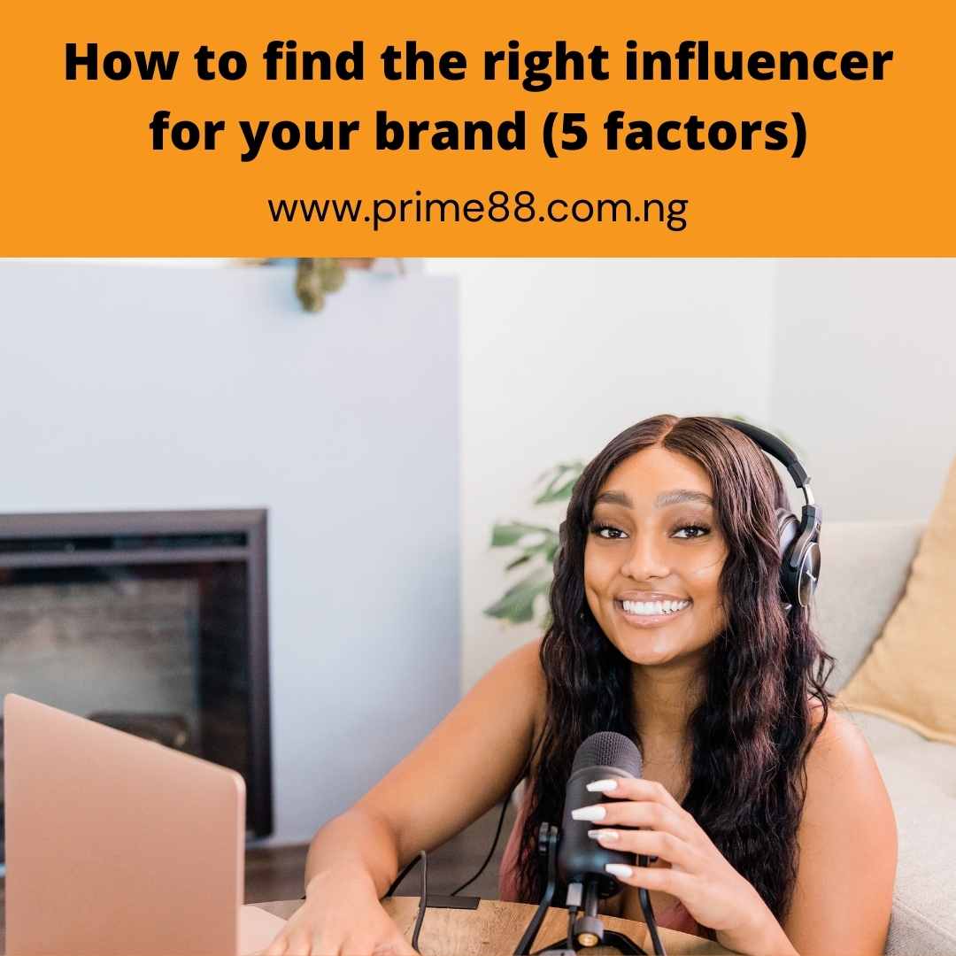 Influencer marketing guide; How to find the right influencer for your brand.