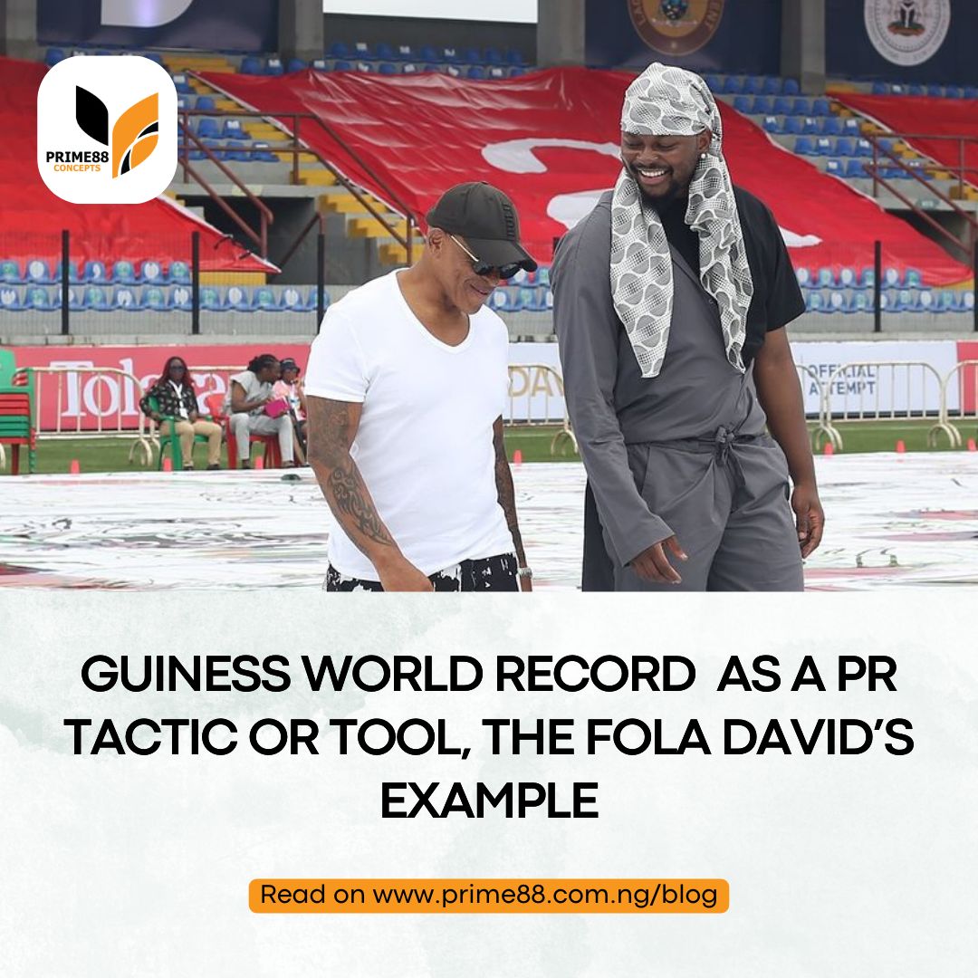 GWR as a PR Tactic or Tool: The Fola David Example