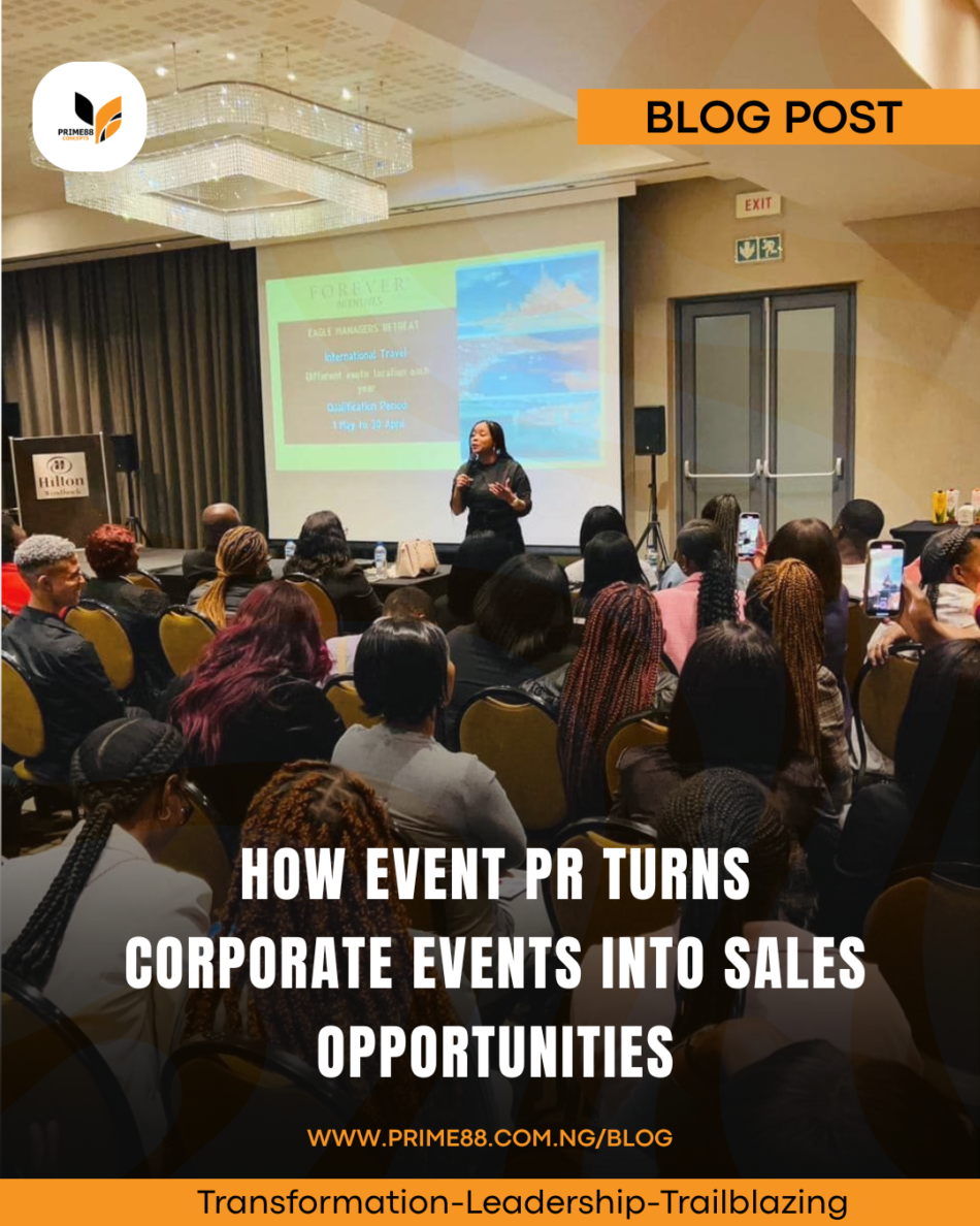 How Event PR Turns Corporate Events into Sales Opportunities