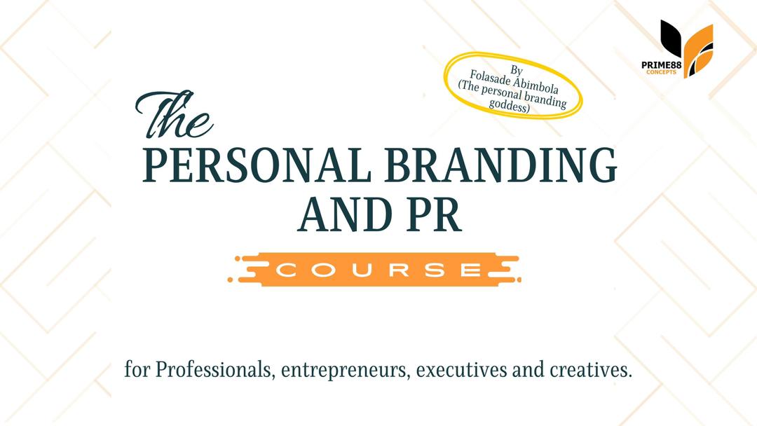 The Personal Branding & PR Course